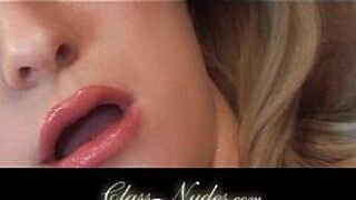 Hot Charlize Bella tease and strip in her sexy lingerie porn video