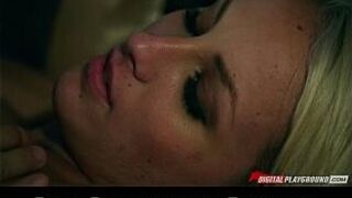 Lexi Swallow wakes her man up for an early morning sex session porn video