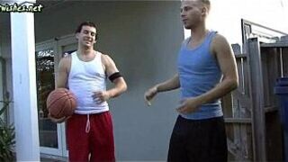 Gays jerking and having anal sex at the pool porn video